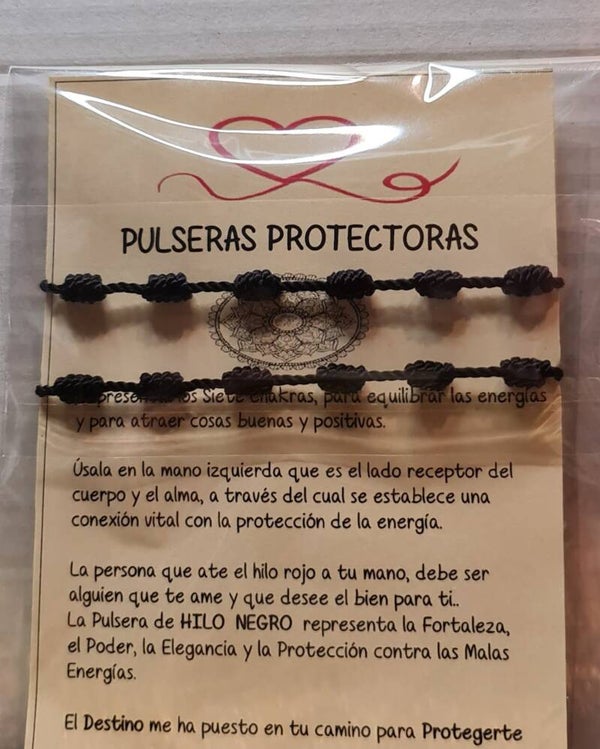Pulseras 7 nudos