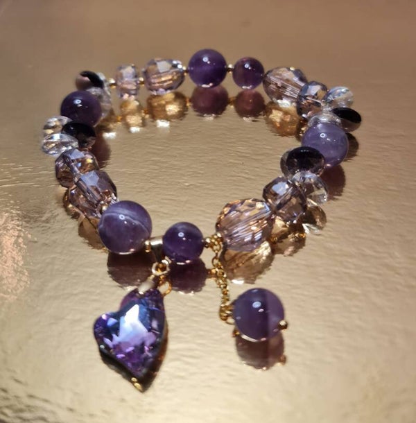 Pulsera de Piedra Amatista