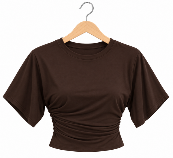 CAMISETA FRUNCIDO