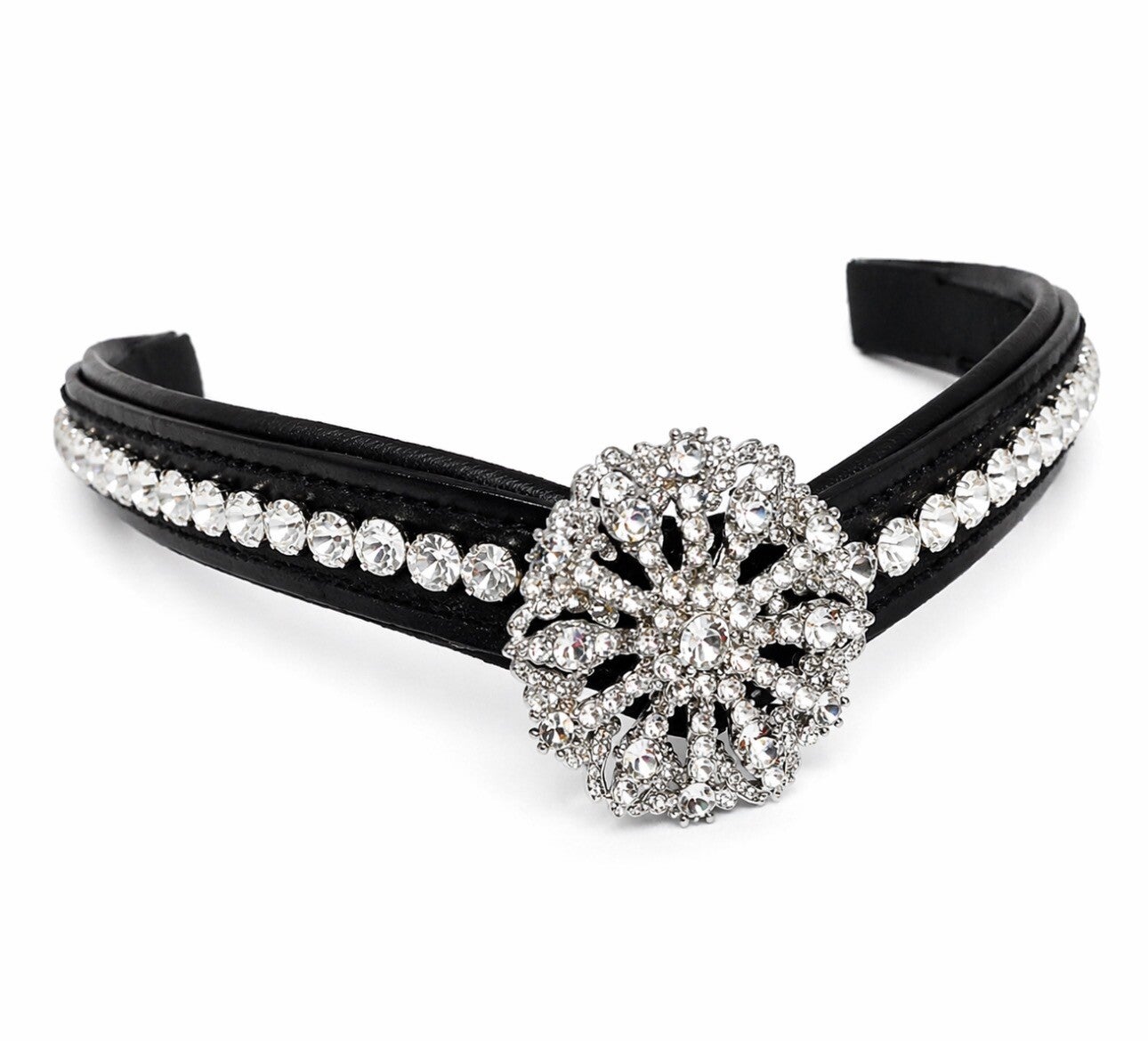 shiny brow band