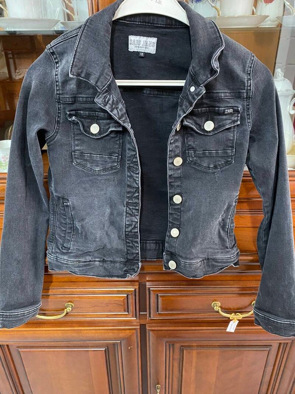 Meisjes spijkerjasje maat 12