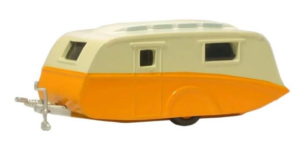 76CV001 Caravan Orange and Cream