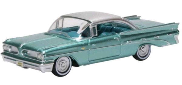 87PB59003 1959 Pontiac Bonneville Coupe Green