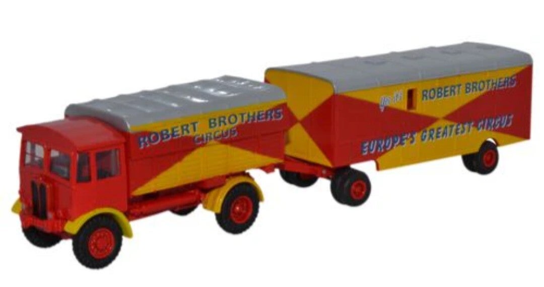 76AEC019-AEC Matador and Trailer. Robert Bros
