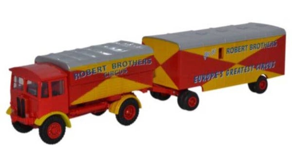 76AEC019-AEC Matador and Trailer. Robert Bros