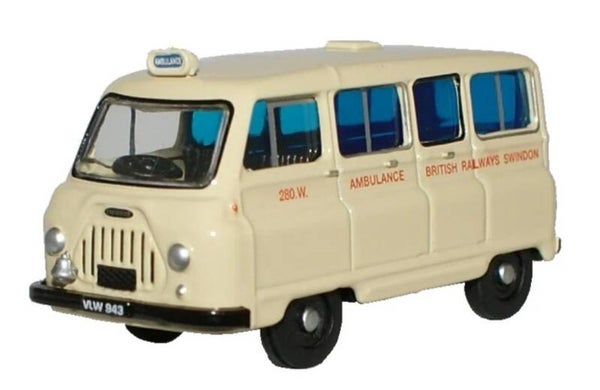 76JM019 Morris J2 Ambulance British Railways