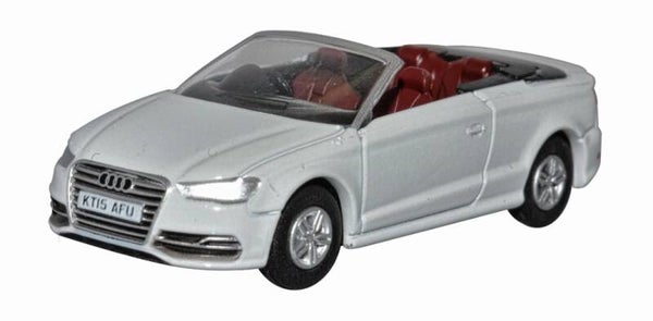 76S3001 Audi S3 Cabriolet White