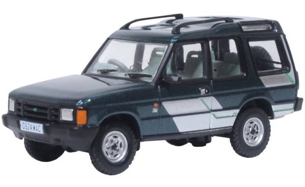 76DS1003 Land Rover Discovery Green/Silver