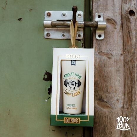 Douche gel in cadeauverpakking - sweat now shine later