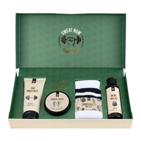 Cadeaupakket -  Sweat now shine later