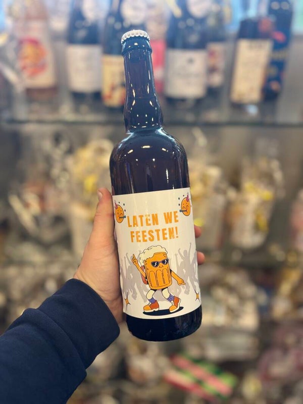 Hoppy Blond Bier labellife