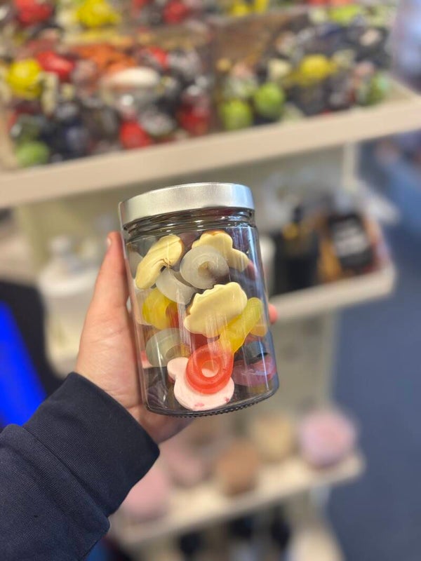 Snoeppot labellife zonder label