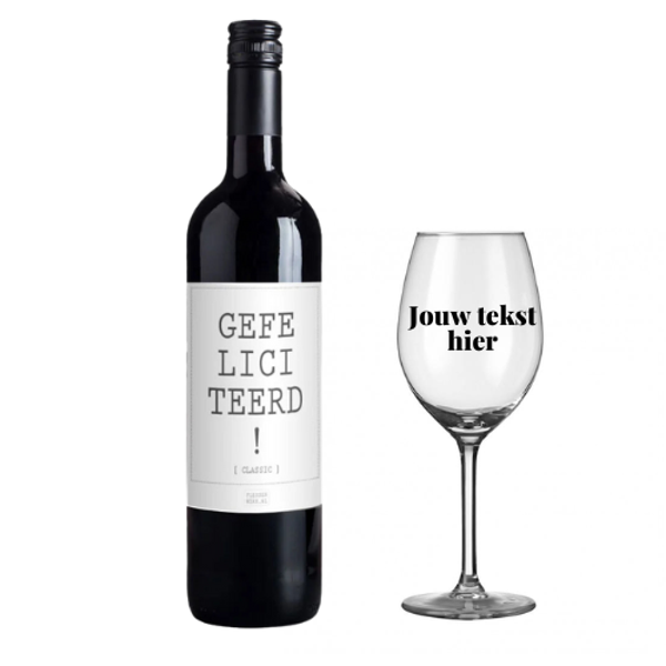 WIJN MET GLAS