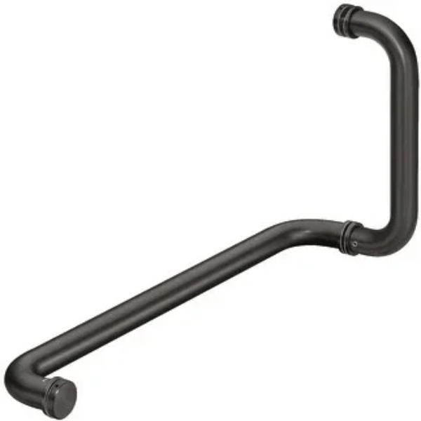 Glass Shower Door Handle Black Finish | Shower Glass