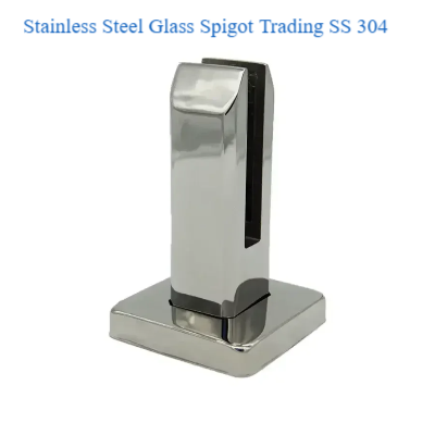 Stainless Steel Glass Spigot Trading | Gold Mirror Finish SS 304 20 CM