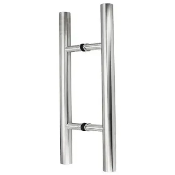 Stainless Steel Round Pull Handle Brush Finish SS 304 | Glass Door Handle UAE