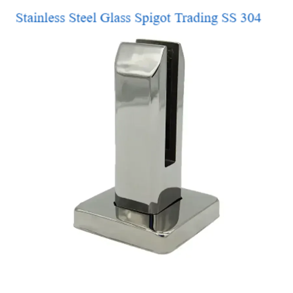 Stainless Steel Glass Spigot Trading | Gold Mirror Finish SS 304 20 CM
