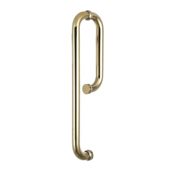 Glass Shower Door Handle Gold Mirror Finish | Shower Handle UAE