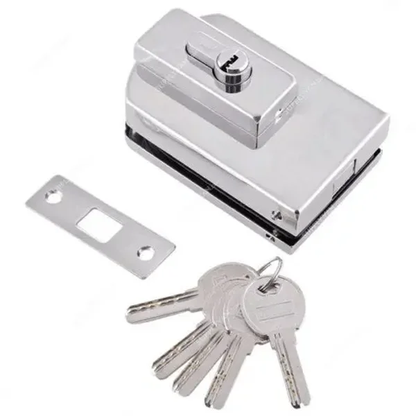 SS 304 Sliding Glass Door Lock | Glass Door Hardware UAE