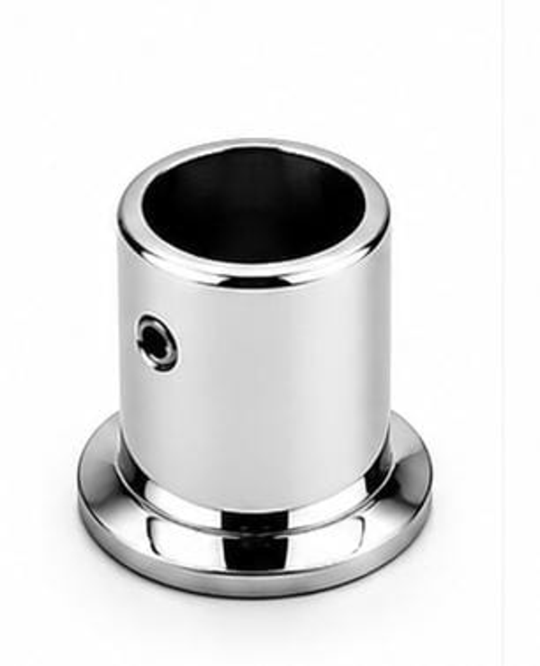 Stainless Steel 19mm Wall to Pipe (WTP) PSS Connector Mirror Finish SS 304