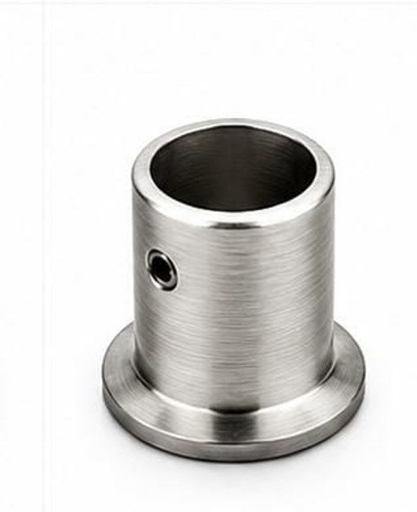 Stainless Steel 19mm Wall to Pipe (WTP) PSS Connector Brush Finish SS 304
