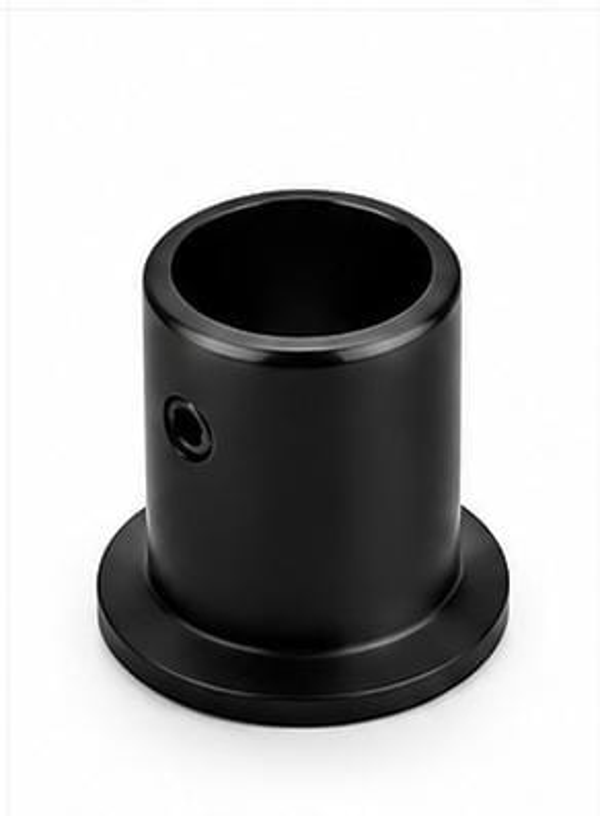 Stainless Steel 19mm Wall to Pipe (WTP) PSS Connector Black Finish SS 304