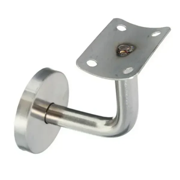 Wall Mounted Handrail Bracket with Round Base Plate
