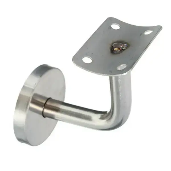 Wall Mounted Handrail Bracket with Round Base Plate