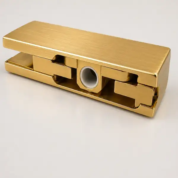 Glass Top Patch – Golden Brushed Finish 304