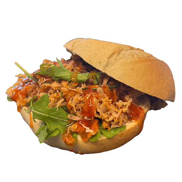 Broodje pulled Chicken