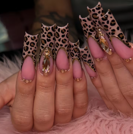 Daughter Butterfly fairyfairy White French edge gorgeous ball party essential nail