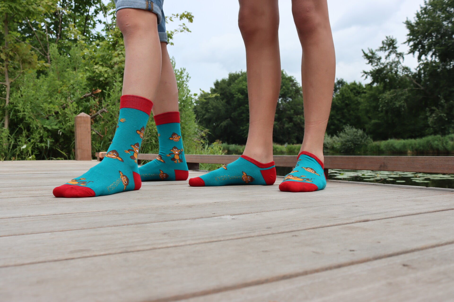 Monkeys Enkel sokken