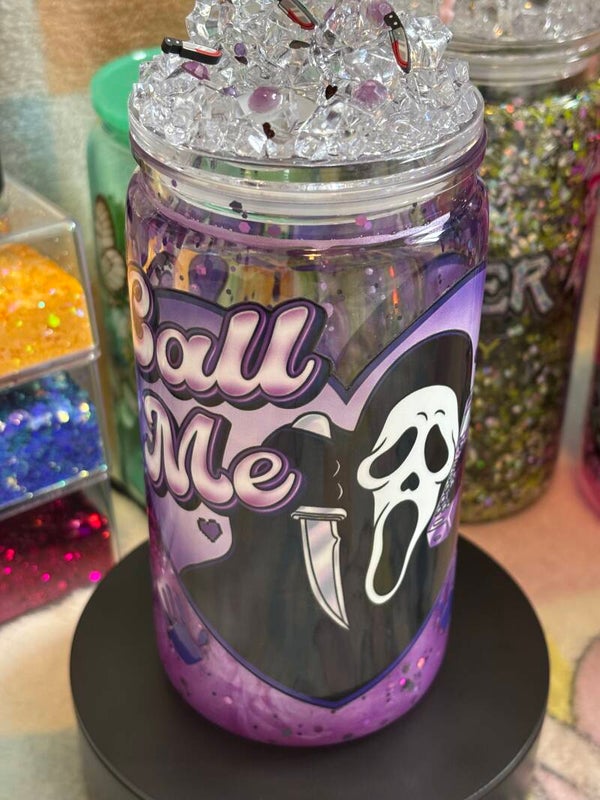 16oz SnowGlobe Tumbler