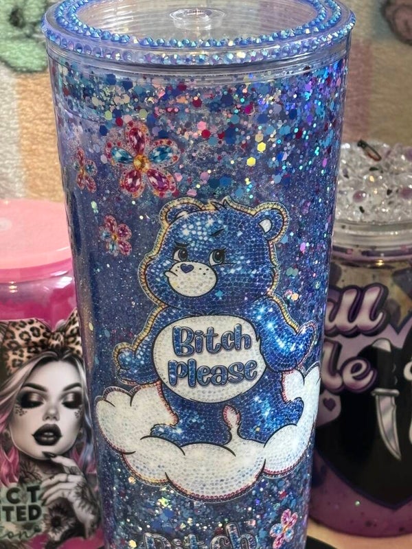24oz Snowglobe Cup