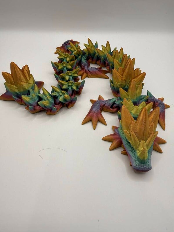 Rainbow Crystal Dragon