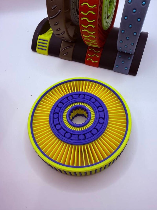 Neon Vortex Spinner