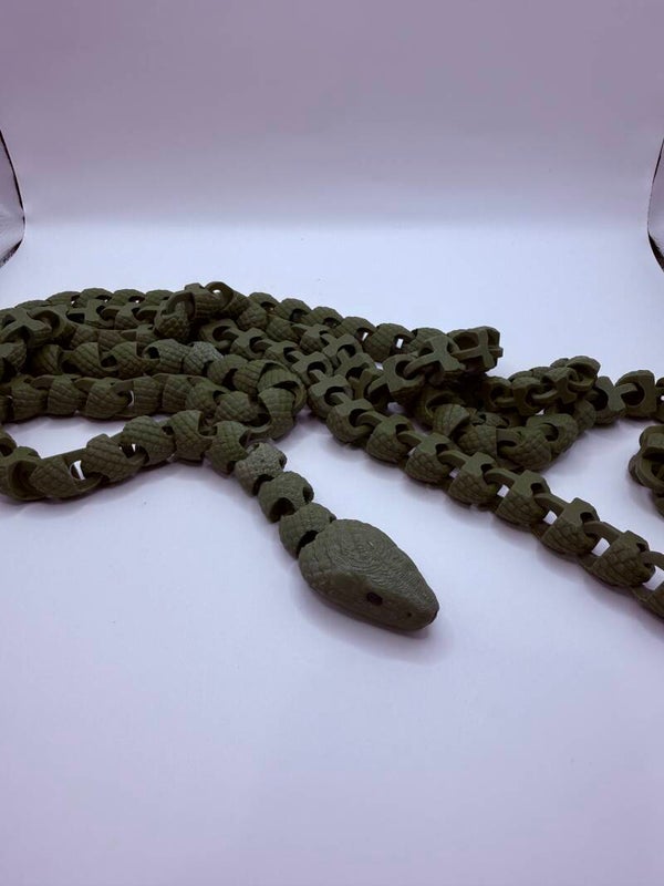 🐍 3D Printed Articulated Snake