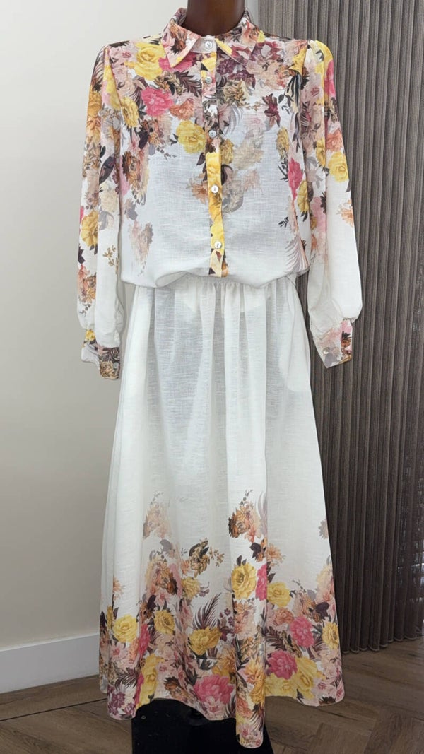 FLOWER SET | BUTTER YELLOW