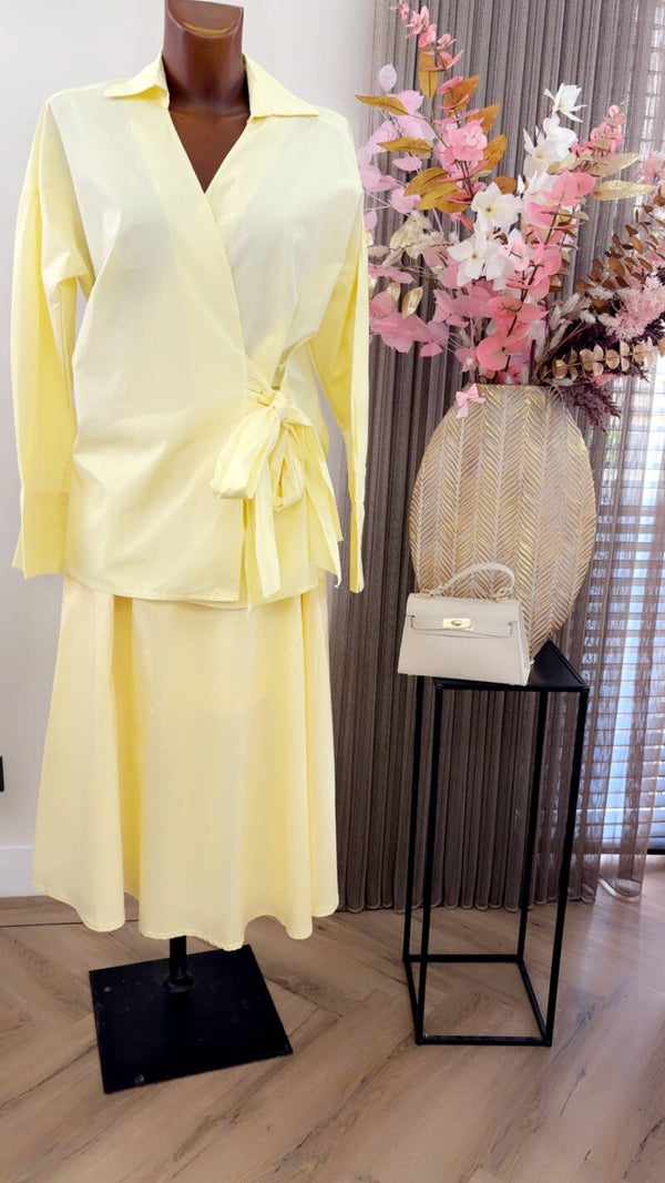 BUTTER YELLOW SKIRT