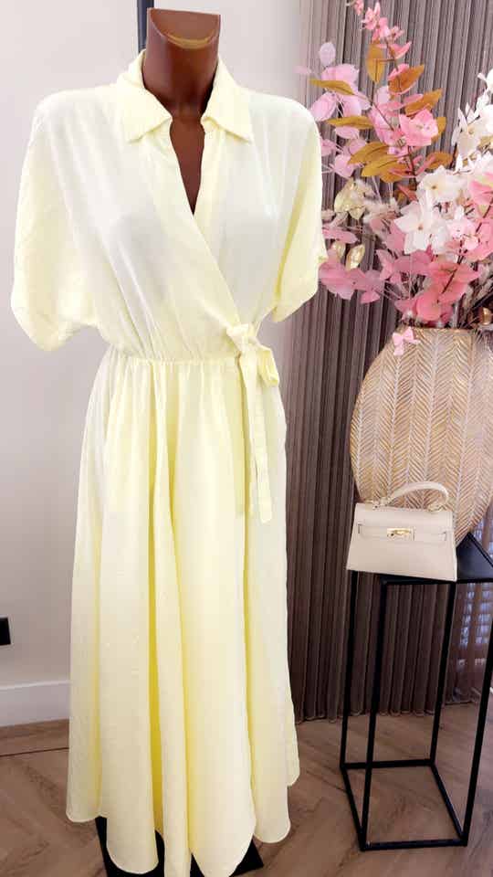 CLAIR DRESS YELLOW