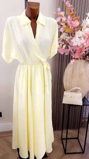 CLAIR DRESS YELLOW