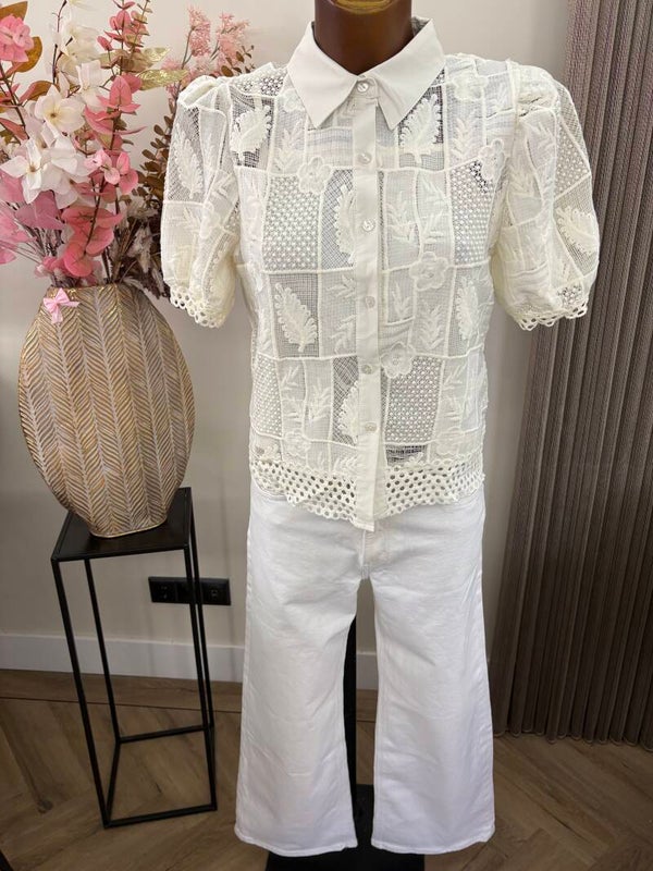 SOPHIA BLOUSE BEIGE