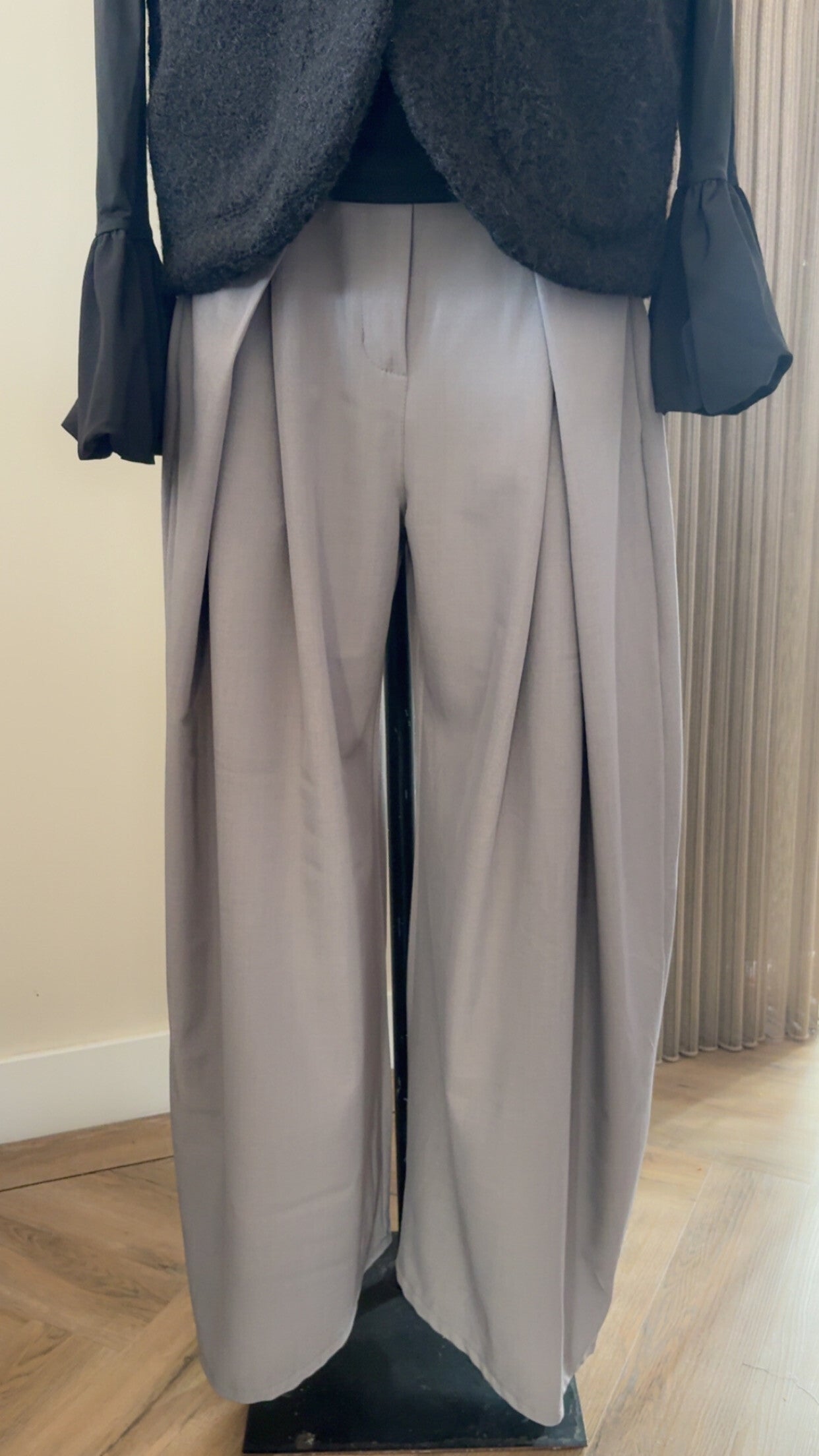 WIDE PANTALON GREY
