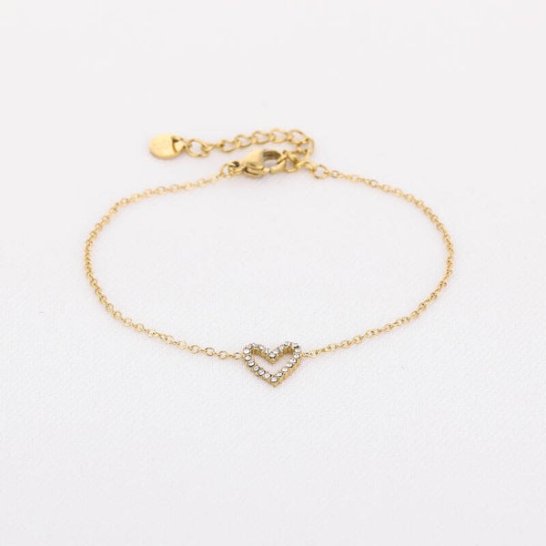 Bracelet Heart In Gold