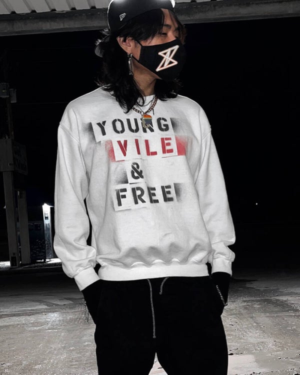 Young, Vile & Free Sweater