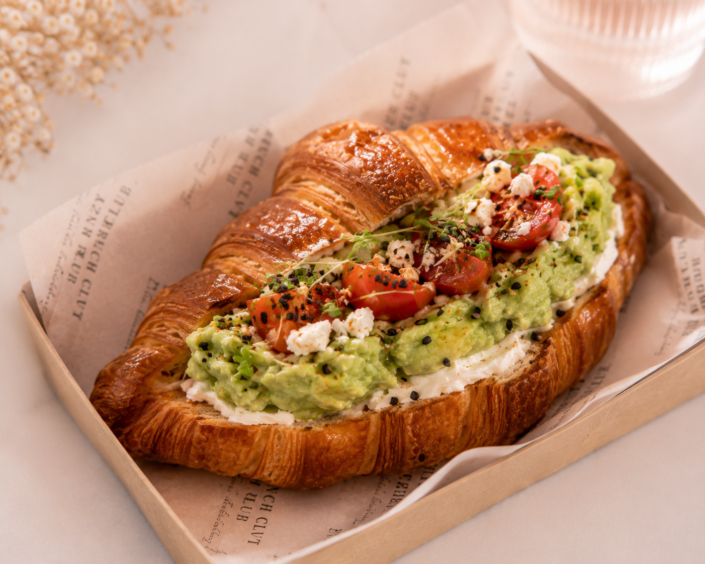 🥐 Avocado Toast Feuilleté