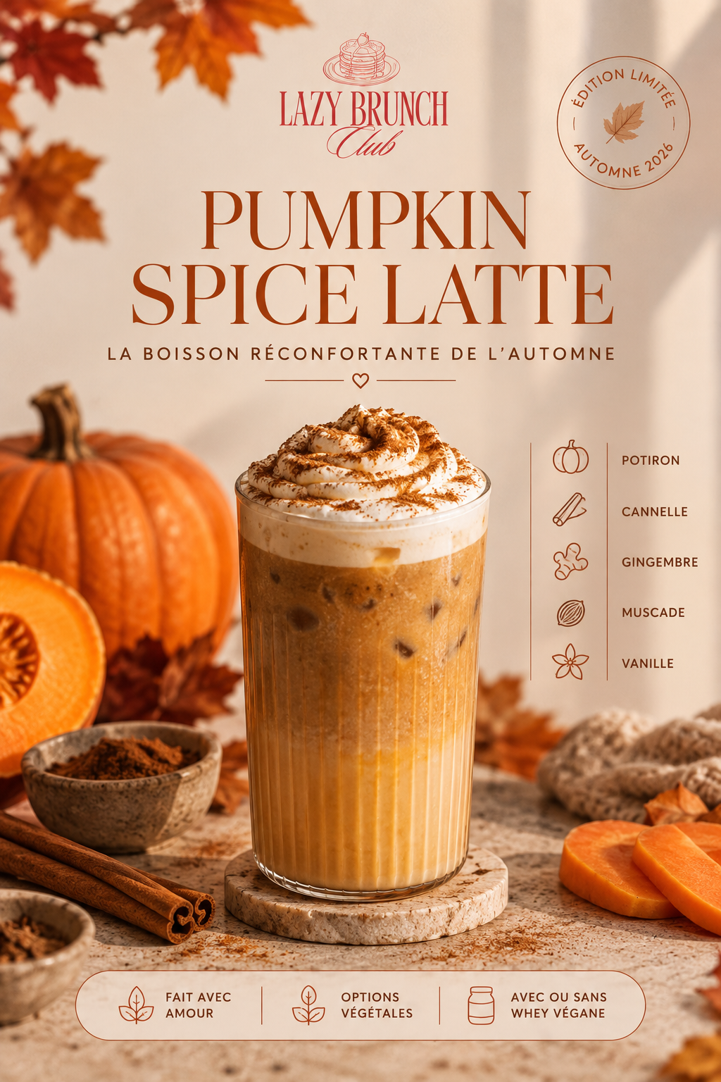 Collection automne - Les boissons