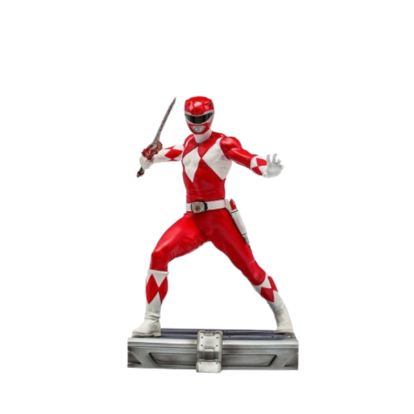 Power Rangers Estatua Red Ranger