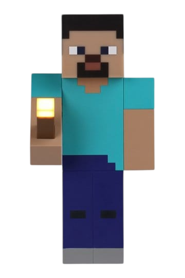 Minecraft Lámpara Steve 26 cm