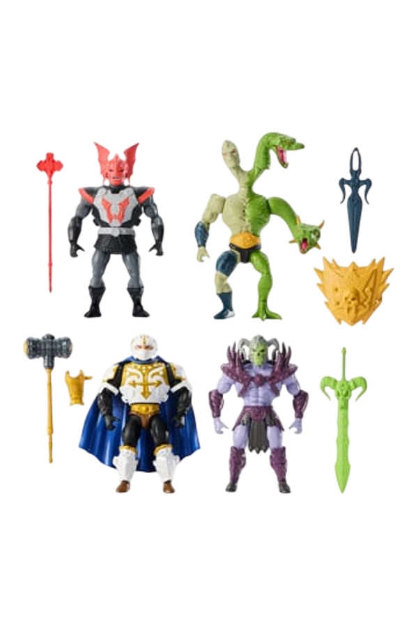 Masters of the Universe Origins Pack de 4 Figuras heo exclusive 14 cm